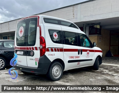 Fiat Dobló XL IV serie 
Croce Rossa Italiana 
Comitato di L’Aquila 
CRI 336 AJ
Parole chiave: Fiat Dobló_XL_IVserie CRI336AJ