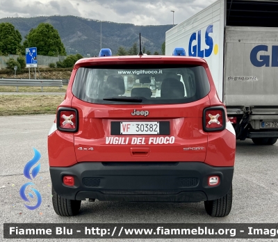 Jeep Renegade Restyle 
Vigili del Fuoco 
Comando Provinciale di L’Aquila 
VF 30382
Parole chiave: Jeep Renegade_restyle VF30382