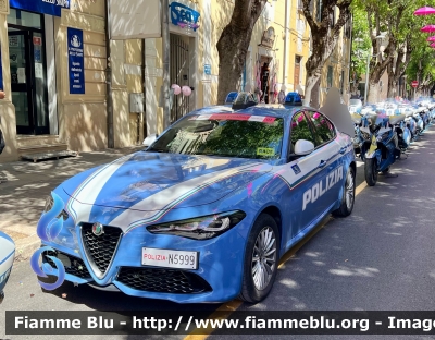 Alfa Romeo Nuova Giulia Q4 Restyle 
Polizia di Stato 
Polizia Stradale 
POLIZIA N5999

In Scorta al Giro D’Italia 2024
Auto 01 
Parole chiave: Alfa-Romeo Nuova_Giulia_Q4_restyle POLIZIAN5999 Giro_D’Italia_2024