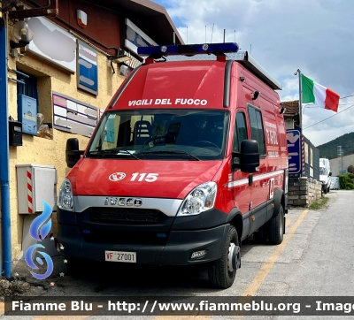 Iveco Daily V serie 
Vigili del Fuoco 
Comando Provinciale di L’Aquila 
AutoFurgone/Unitá di Crisi Locale 
Allestimento Iveco-Magirus 
VF 27001
Parole chiave: Iveco Daily_Vserie VF27001