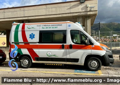 Fiat Ducato X290
ASD SAM L’aquila Soccorso 
Protezione Civile 
Allestimento Orion 
Parole chiave: Fiat Ducato_X290 Ambulanza