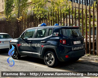 Jeep Renegade 
Carabinieri 
CC DL 538
Parole chiave: Jeep Renegade CCDL538