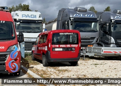 Fiat Doblò IV serie 
Vigili del Fuoco 
Comando Provinciale Di Bergamo 
VF 30787
Parole chiave: Fiat Dobló_IVserie VF30787