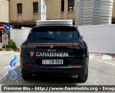 Alfa Romeo Tonale
Carabinieri 
Nucleo Operativo Radiomobile 
Allestimento FCA
CC EN 864
Parole chiave: Alfa-Romeo Tonale CCEN864