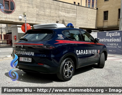 Alfa Romeo Tonale
Carabinieri 
Nucleo Operativo Radiomobile 
Allestimento FCA
CC EN 864
Parole chiave: Alfa-Romeo Tonale CCEN864