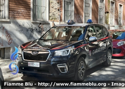 Subaru Forester E-Boxer 
Carabinieri 
Comando Carabinieri Unità per la Tutela Forestale Ambientale ed Agroalimentare 
Allestimento Cita Seconda 
CC ED 207
Parole chiave: Subaru Forester_e-Boxer CCED207