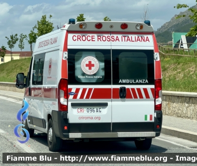 Fiat Ducato X290
Croce Rossa Italiana 
Comitato Area Metropolitana Roma Capitale 
Allestimento Orion
CRI 096 AG
Parole chiave: Fiat Ducato_X290 Ambulanza CRI096AG