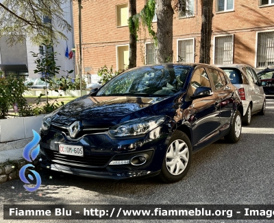 Renault Megane III serie Restyle 
Carabinieri
Comando Carabinieri Unità per la Tutela Forestale Ambientale ed Agroalimentare 
CC DM 605 
Parole chiave: Renault Megane_IIIserie_restyle CCDM605