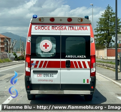 Fiat Ducato X290
Croce Rossa Italiana 
Comitato Area Metropolitana Roma Capitale 
Allestimento Orion
CRI 096 AG
Parole chiave: Fiat Ducato_X290 Ambulanza CRI096AG