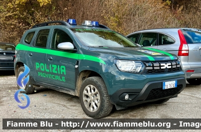 Dacia Duster II serie restyle 
Polizia Provinciale 
Provincia di L’Aquila 
Regione Abruzzo 
POLIZIA LOCALE YA 767 AD
Parole chiave: Dacia Duster_IIserie_retyle POLIZIALOCALEYA767AD