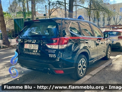 Subaru Forester E-Boxer 
Carabinieri 
Comando Carabinieri Unità per la Tutela Forestale Ambientale ed Agroalimentare 
Allestimento Cita Seconda 
CC ED 207
Parole chiave: Subaru Forester_e-Boxer CCED207