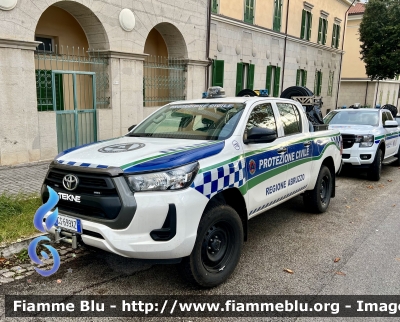 Toyota Hilux IX serie
Protezione Civile 
Regione Abruzzo 
Allestimento Tekne 
Cod.Automezzo 116
Parole chiave: Toyota Hilux_IXserie