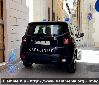 Jeep Renegade 
Carabinieri 
CC DL 711
Parole chiave: Jeep Renegade CCDL711