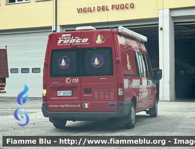 Ford Transit VII serie 
Vigili del Fuoco 
Comando Provinciale di L’Aquila 
Nucleo Cinofilo Abruzzo 
VF 26318
Parole chiave: Ford Transit_VIIserie VF26318