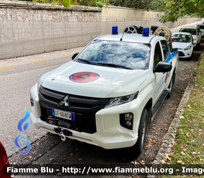 Mitsubishi L200 VI serie 
Protezione Civile 
Gruppo Comunale Volontari 
San Valentino in Abruzzo Citeriore 
Allestimento Totani 
Parole chiave: Mitsubishi L200_VIserie