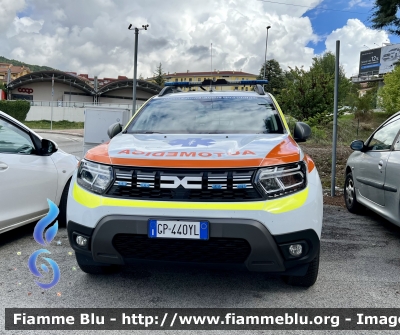 Dacia Duster II serie 
Protezione Civile 
Valtrigno (CH)
Automedica 
Allestimento Mariani Fratelli 
Cod.Automezzo 27
Parole chiave: Dacia Duster_IIserie Automedica