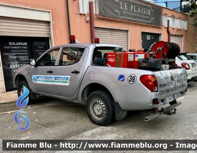 Mitsubishi L200 IV serie 
Protezione Civile 
Regione Abruzzo
Assegnato Temporaneamente alla Protezione Civile L’Aquila 2009
Cod.Automezzo 39
Parole chiave: Mitsubishi L200_IVserie