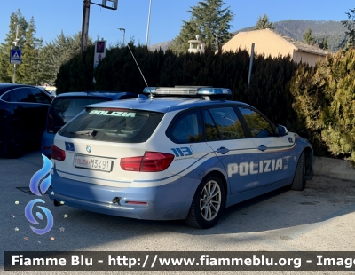 BMW 318 Touring F31 III restyle 
Polizia di Stato 
Polizia Stradale in servizio sull’Autostrada A24/A25 “Strada dei Parchi”
Allestimento Focaccia 
POLIZIA M3491
Parole chiave: BMW 318_Touring_31_IIIrestyle POLIZIAM3491