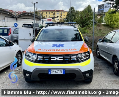 Dacia Duster II serie 
Protezione Civile 
Valtrigno (CH)
Automedica 
Allestimento Mariani Fratelli 
Cod.Automezzo 27
Parole chiave: Dacia Duster_IIserie Automedica