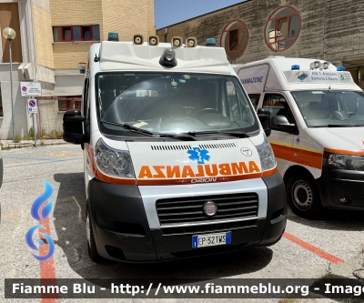 Fiat Ducato X250
Protezione Civile 
ASD SAM L’Aquila Soccorso 
Allestimento Orion 
Parole chiave: Fiat Ducato_X250 ambulanza