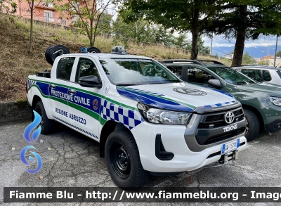 Toyota Hilux IX serie 
Protezione Civile 
Regione Abruzzo 
Allestimento Tekne 
Cod.Automezzo 126
Parole chiave: Toyota Hilux_IXserie