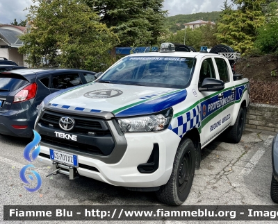 Toyota Hilux IX serie 
Protezione Civile 
Regione Abruzzo 
Allestimento Tekne 
Cod.Automezzo 133
Parole chiave: Toyota Hilux_IXserie