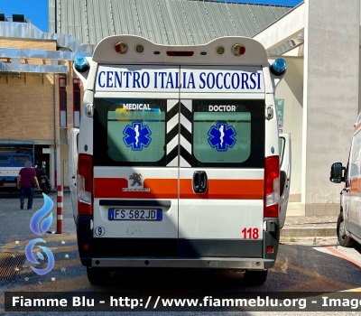 Peugeot Boxer IV serie 
Centro Italia Soccorsi 
Allestimento Vecotras
Cod. automezzo 9
Parole chiave: Peugeot Boxer_IVserie Ambulanza