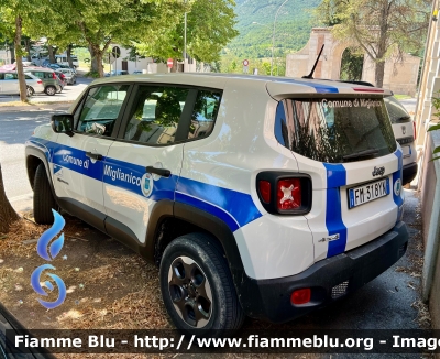 Jeep Renegade 
Polizia Locale 
Comune di Miglianico (CH)

Parole chiave: Jeep Renegade