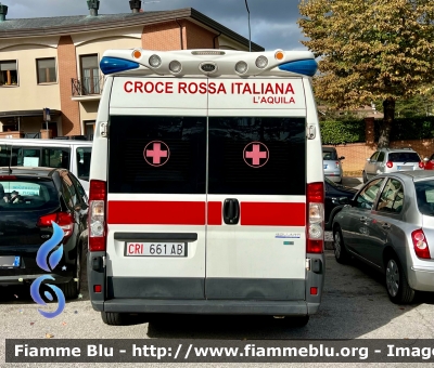 Citroen Jumper III serie 
Croce Rossa Italiana 
Comitato di L’Aquila 
Allestimento Bollanti 
CRI 661 AB
Parole chiave: Citroen Jumper_IIIserie CRI661AB Ambulanza