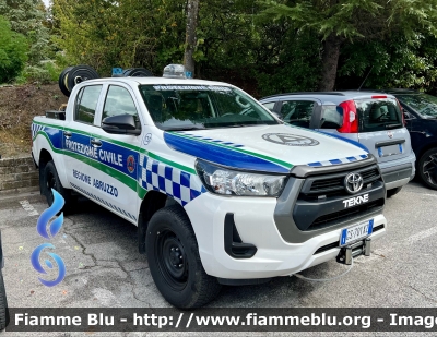 Toyota Hilux IX serie 
Protezione Civile 
Regione Abruzzo 
Allestimento Tekne 
Cod.Automezzo 133
Parole chiave: Toyota Hilux_IXserie