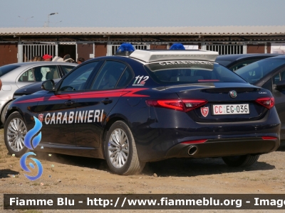 Alfa Romeo nuova Giulia
Carabinieri
Nucleo Operativo Radiomobile
Allestimento FCA
CC EG 036
Parole chiave: Alfa-Romeo nuova_Giulia CCEG036