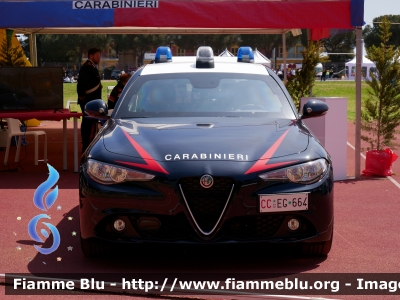 Alfa Romeo Nuova Giulia
Carabinieri
Nucleo Operativo Radiomobile
Allestimento FCA
CC EG 664
Parole chiave: Alfa-Romeo Nuova_Giulia CCEG664