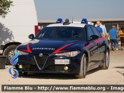 Alfa Romeo nuova Giulia
Carabinieri
Nucleo Operativo Radiomobile
Allestimento FCA
CC EG 036
Parole chiave: Alfa-Romeo nuova_Giulia CCEG036