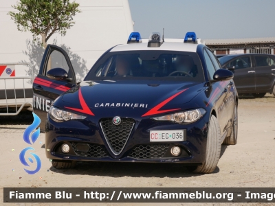 Alfa Romeo nuova Giulia
Carabinieri
Nucleo Operativo Radiomobile
Allestimento FCA
CC EG 036
Parole chiave: Alfa-Romeo nuova_Giulia CCEG036