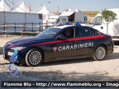 Alfa Romeo nuova Giulia
Carabinieri
Nucleo Operativo Radiomobile
Allestimento FCA
CC EG 036
Parole chiave: Alfa-Romeo nuova_Giulia CCEG036