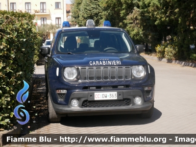 Jeep Renegade restyle
Carabinieri
Allestimento FCA
CC DW 363
Parole chiave: Jeep Renegade_restyle CCDW363