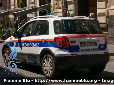 Fiat Sedici restyle
Protezione Civile
Comune di Catania
Codice automezzo: 05
Parole chiave: Fiat Sedici_restyle