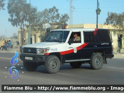 Toyota Land Cruiser
الجمهورية التونسية - Tunisia
Police Nationale
