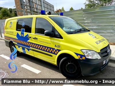 Mercedes-Benz Vito I serie
España - Spagna
Ambulancias Ambuaragón
Parole chiave: Ambulance Ambulanza