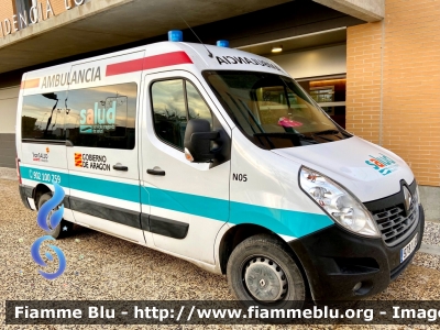 Renault Master V serie
España - Spagna
Salud Servicio Aragones de Salud
