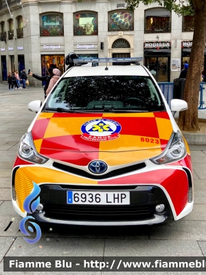 Toyota Prius Hybrid
España - Spagna
Protección Civil - S.A.M.U.R.
Ayuntamiento de Madrid
