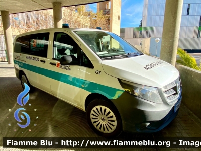 Mercedes-Benz Vito III serie 
España - Spagna
Salud Servicio Aragones de Salud
