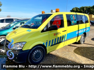 Mercedes-Benz Vito III serie 
España - Spagna
Salud Servicio Aragones de Salud
