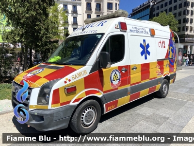 Volkswagen Crafter II serie
España - Spagna
Protección Civil - S.A.M.U.R.
Ayuntamiento de Madrid
Parole chiave: Ambulance Ambulanza