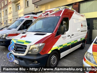 Mercedes-Benz Sprinter III serie restyle
España - Spagna
Cruz Roja Madrid
Parole chiave: Ambulance Ambulanza