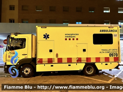 Mercedes-Benz Atego III serie 1024
España - Spagna
SEM Sistema de Emergencias Médicas
Generalità de Catalunya
