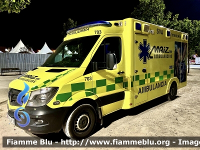 Mercedes-Benz Sprinter III serie restyle
España - Spain - Spagna
Ambulancias Maíz
Parole chiave: Ambulance Ambulanza