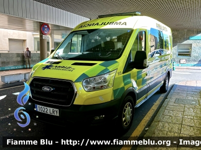 Ford Transit VIII serie
España - Spain - Spagna
Ambulancias Maíz
Parole chiave: Ambulance Ambulanza