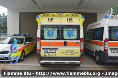 Fiat Ducato X250
Presidio Ospedaliero Latisana e Palmanova
Ambulanza 118 "LA-26"
Allestimento Aricar
Parole chiave: Fiat Ducato_X250