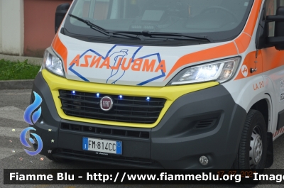 Fiat Ducato X290
Presidio Ospedaliero Latisana e Palmanova
Ambulanza 118 "LA-22"
Allestimento Aricar
Parole chiave: Fiat Ducato X290